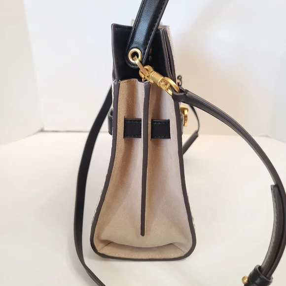 Tory Burch | Lee Radziwill Snake Embossed Small Double Bag in Aspen Multi - Picture 7 of 16